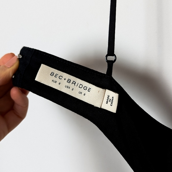 BEC + BRIDGE Teresa Maxi Dress Black 2 revolve - Picture 13 of 14